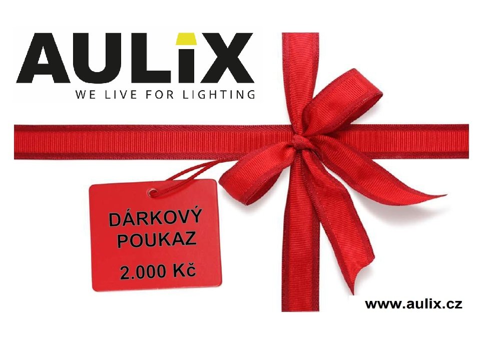 AU DARKOVYPOUKAZ2 Dárkový poukaz v hodnotě 2 000 Kč na nákup zboží AULIX