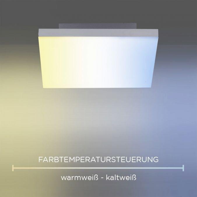 PN 8287-16 Q-FRAMELESS LED panel hranatý Smart Home vč. dálkového ovladače ZigBee RGB+2700-5000K - PAUL NEUHAUS (obrázek 4)