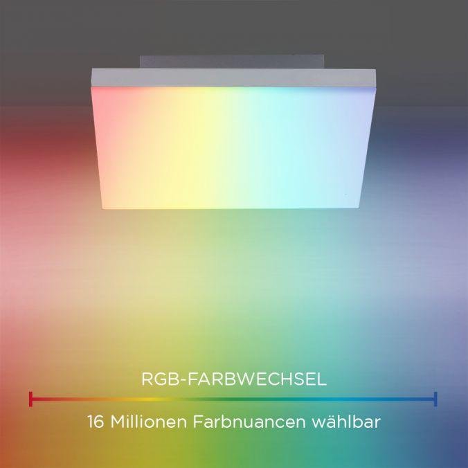 PN 8287-16 Q-FRAMELESS LED panel hranatý Smart Home vč. dálkového ovladače ZigBee RGB+2700-5000K - PAUL NEUHAUS (obrázek 5)