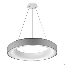 Obrázek pro produkt LED Závěsné svítidlo Azzardo Sovana Pendant 55 CCT grey dimm AZ2729 50W 2750lm 3000-6500K IP20 55cm stmívatelné šedé - AZZARDO