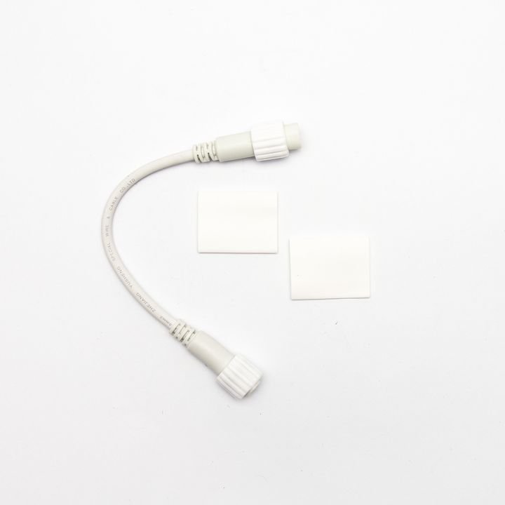 DecoLED Redukce bílá, z IP67 na IP44, 29cm