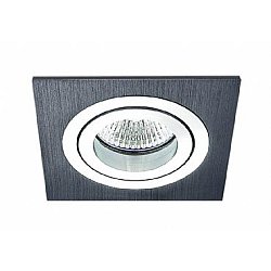 Obrázek pro produkt Vestavné svítidlo Aluminio Negro, černá 7W 500lm 3000K LED 230V - BPM