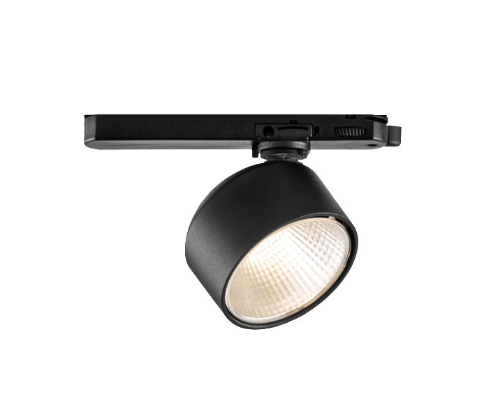 Levně HAL 177-600F-10GGD/840, B Lištové svítidlo DROB LED ∅ 85mm 16,7W 2300lm 4000K 40° stmívatelné DALI (177-600F-10GGD/840, B) - Halla