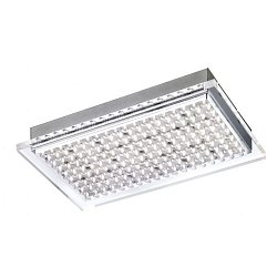 Obrázek pro produkt FUTURA LED stropní svítidlo, ocel, hranaté, chrom, akryl 3000K - PAUL NEUHAUS