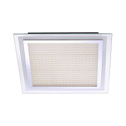 Obrázek pro produkt FOIL LED stropní svítidlo, chrom, sklo, hranaté 3000K - PAUL NEUHAUS