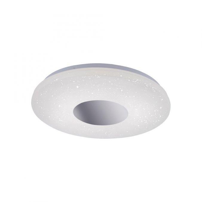 LD 14422-17 LAVINIA LED stropní svítidlo, chrom, moderní design, průměr 38,5cm 3000K - LEUCHTEN DIREKT / JUST LIGHT