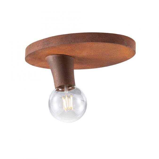 LD 14777-48 TURN ME Stropní svítidlo, barva rzi, rustikální, oválné, vintage - LEUCHTEN DIREKT / JUST LIGHT – JUSTLIGHT