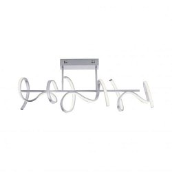 Obrázek pro produkt CURLS LED stropní svítidlo, stříbrná, moderní design SimplyDim 3000K - LEUCHTEN DIREKT / JUST LIGHT