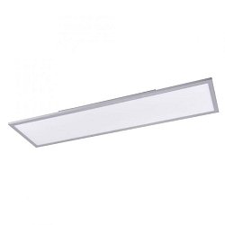 Obrázek pro produkt FLAT LED stropní svítidlo, panel, 119,5 x 29cm, hranaté 3000K - LEUCHTEN DIREKT / JUST LIGHT