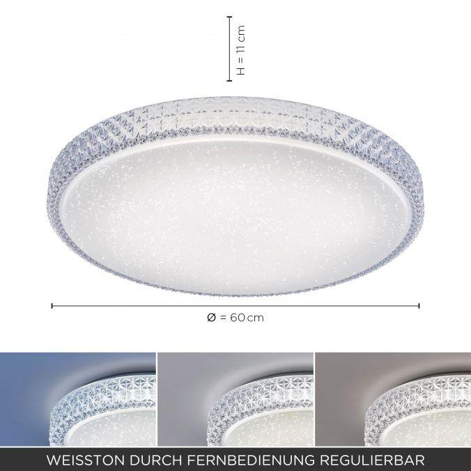 LD 14373-00 FRIDA LED stropní svítidlo, hvězdné nebe, průměr 60cm, kruhové 2700-5000K - LEUCHTEN DIREKT / JUST LIGHT (obrázek 5)