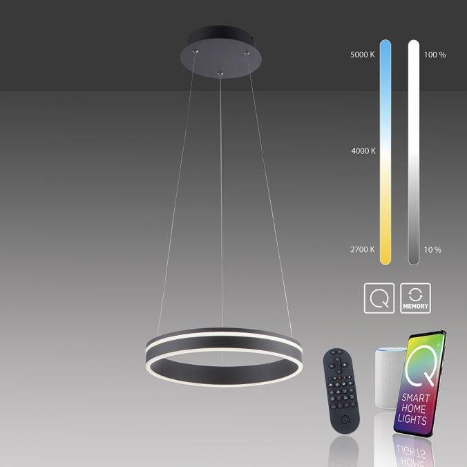 PN 8410-13 Q-VITO, LED závěsné svítidlo, Smart Home, průměr 40cm ZigBee 2700-5000K - PAUL NEUHAUS (obrázek 9)
