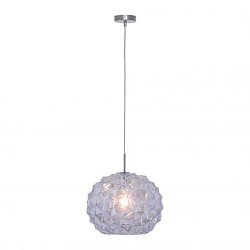 Obrázek pro produkt SCARLETT Závěsné svítidlo, sklo, modrá, retro, průměr 35cm - PAUL NEUHAUS