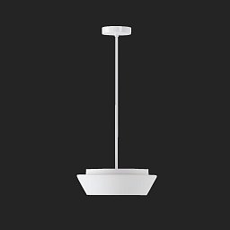 Obrázek pro produkt CRATER P3 závěsné skleněné svítidlo bílá IP40 3000 K 19W LED - OSMONT