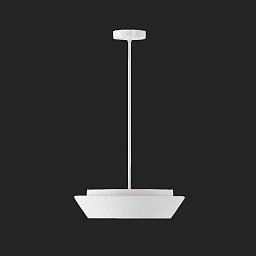Obrázek pro produkt CRATER P4 závěsné skleněné svítidlo bílá IP40 3000 K 20W LED - OSMONT
