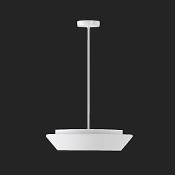 Obrázek pro produkt CRATER P5 závěsné skleněné svítidlo bílá IP40 3000 K 33W LED - OSMONT