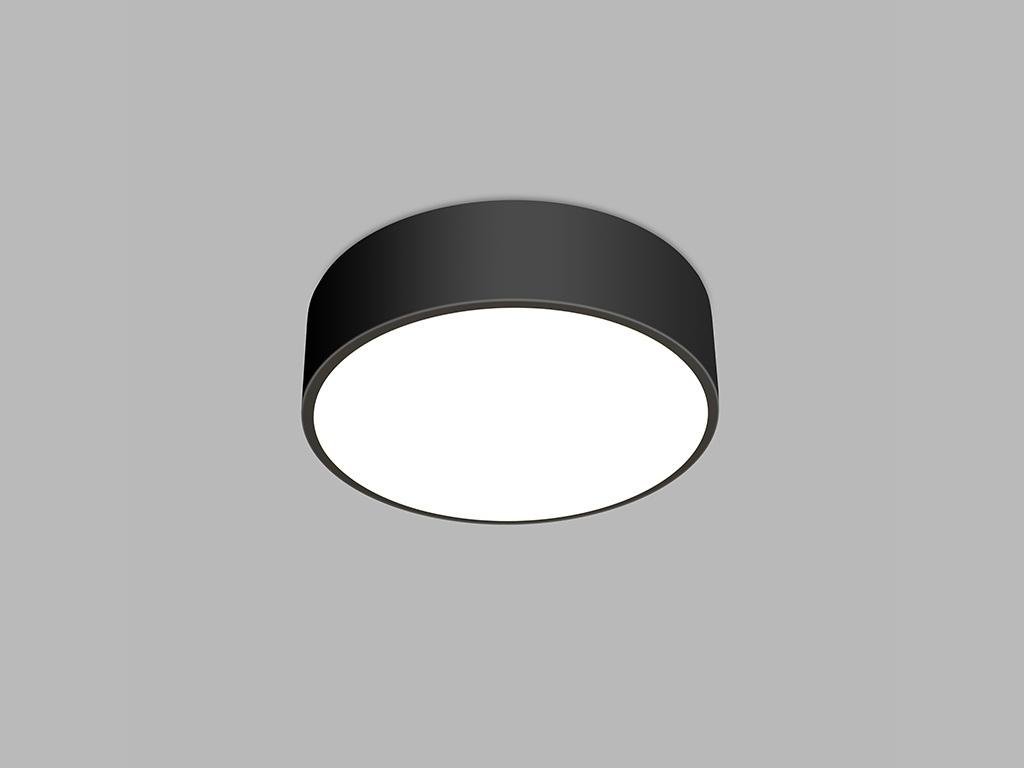 LED2 1271253 Svítidlo MONO 40, B STROPNÍ ČERNÉ přepínatelné 3000K / 4000K (náhrada za LED1271233) - LED2 Lighting materiál kov / PMMA