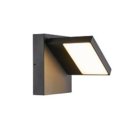 Obrázek pro produkt ABRIDOR Outdoor, nástěnné LED svítidlo, IP55, antracitové, 3000/4000K - BIG WHITE (SLV)