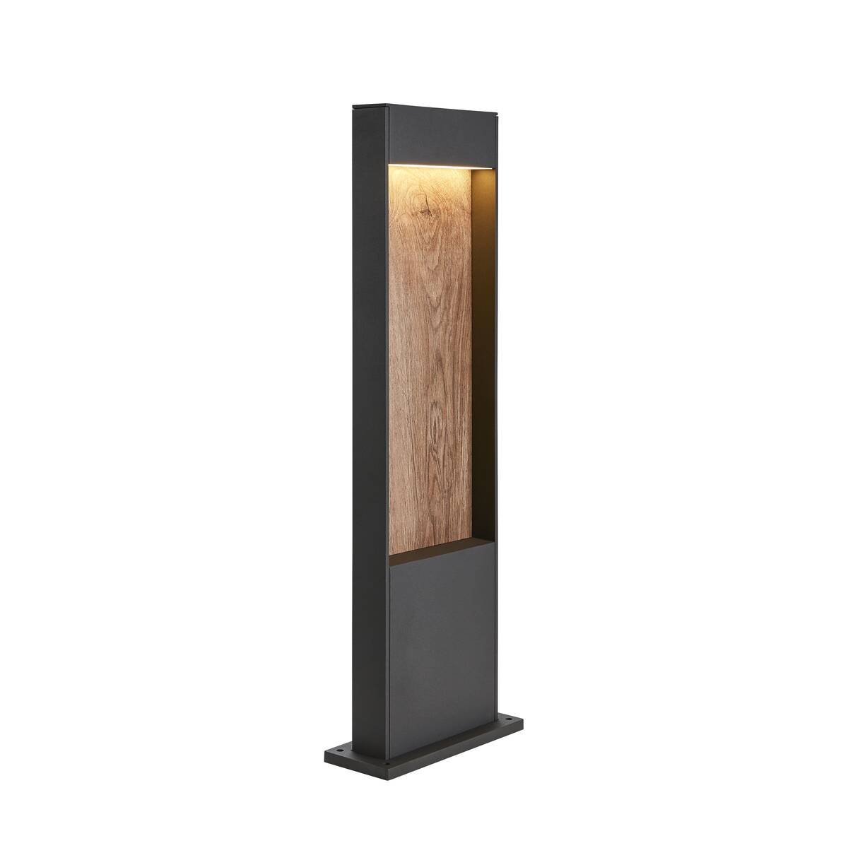 LA 1002957 FLATT POLE 65 Outdoor, stojací LED svítidlo, 3000K, IP65, antracitové/hnědé - BIG WHITE (SLV)
