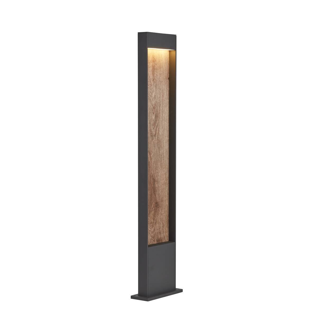 LA 1002959 FLATT POLE 100 Outdoor, stojací LED svítidlo, 3000K, IP65, antracitové/hnědé - BIG WHITE (SLV)