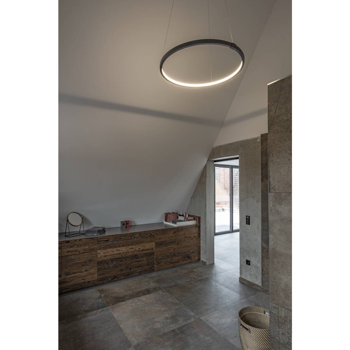 LA 1002911 ONE 80 DALI Indoor, závěsné LED svítidlo, černé, 3000/4000K - BIG WHITE (SLV) (obrázek 9)