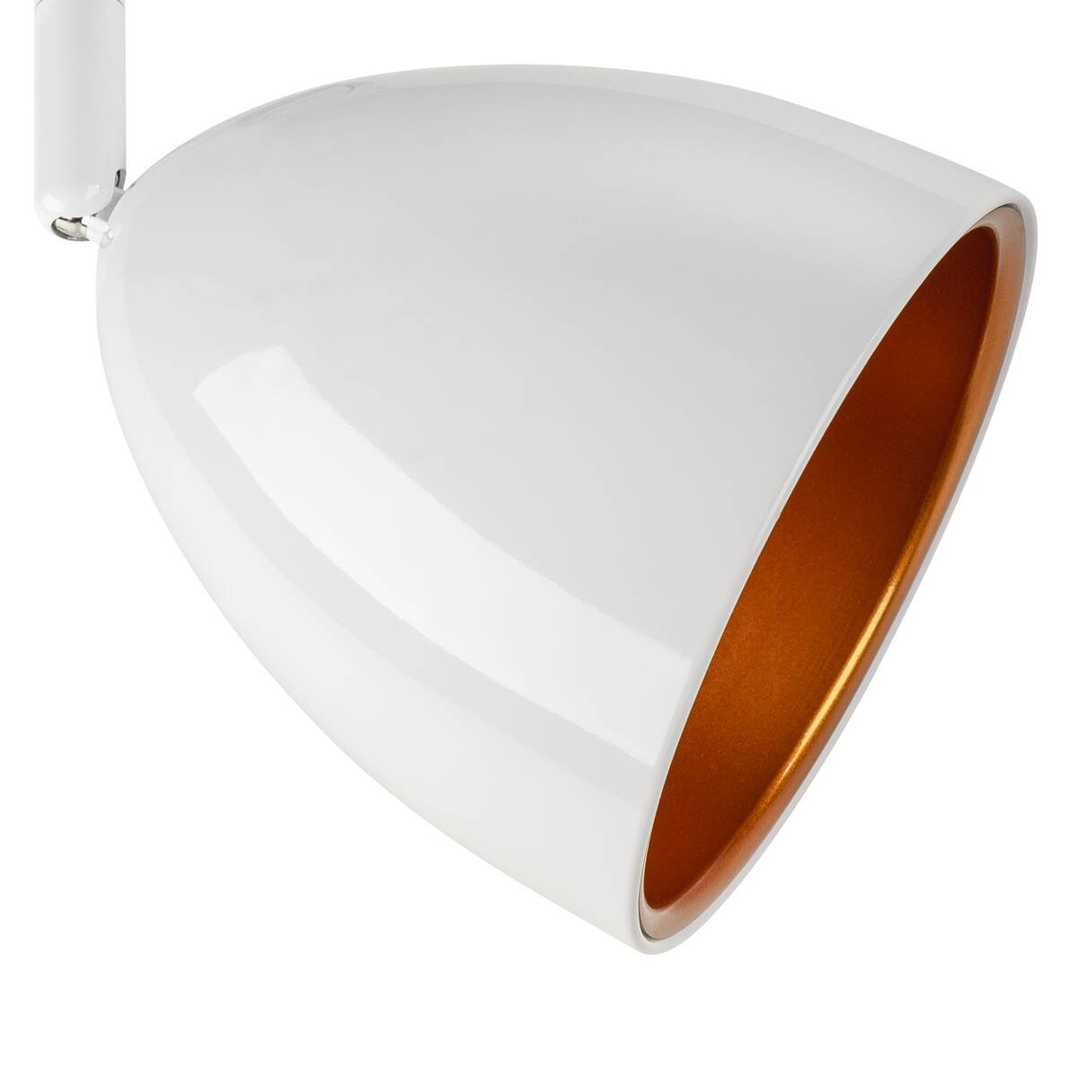 LA 1002874 1~ PARA CONE 14 QPAR51, 1fáz. svítidlo bílé/zlaté, vč. 1fáz. adaptéru - BIG WHITE (SLV) (obrázek 2)