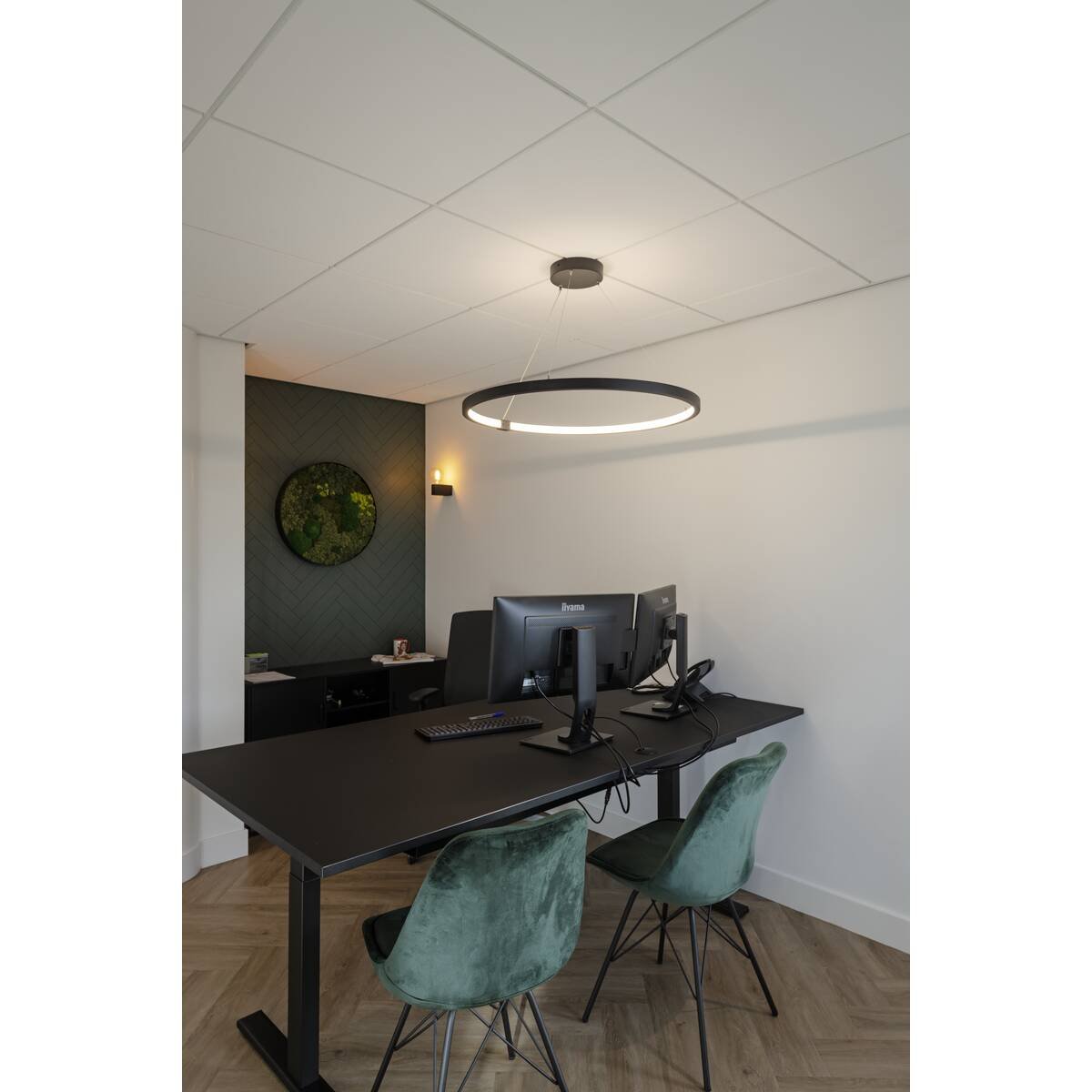 LA 1002909 ONE 60 DALI Indoor, závěsné LED svítidlo, černé, 3000/4000K - BIG WHITE (SLV) (obrázek 11)