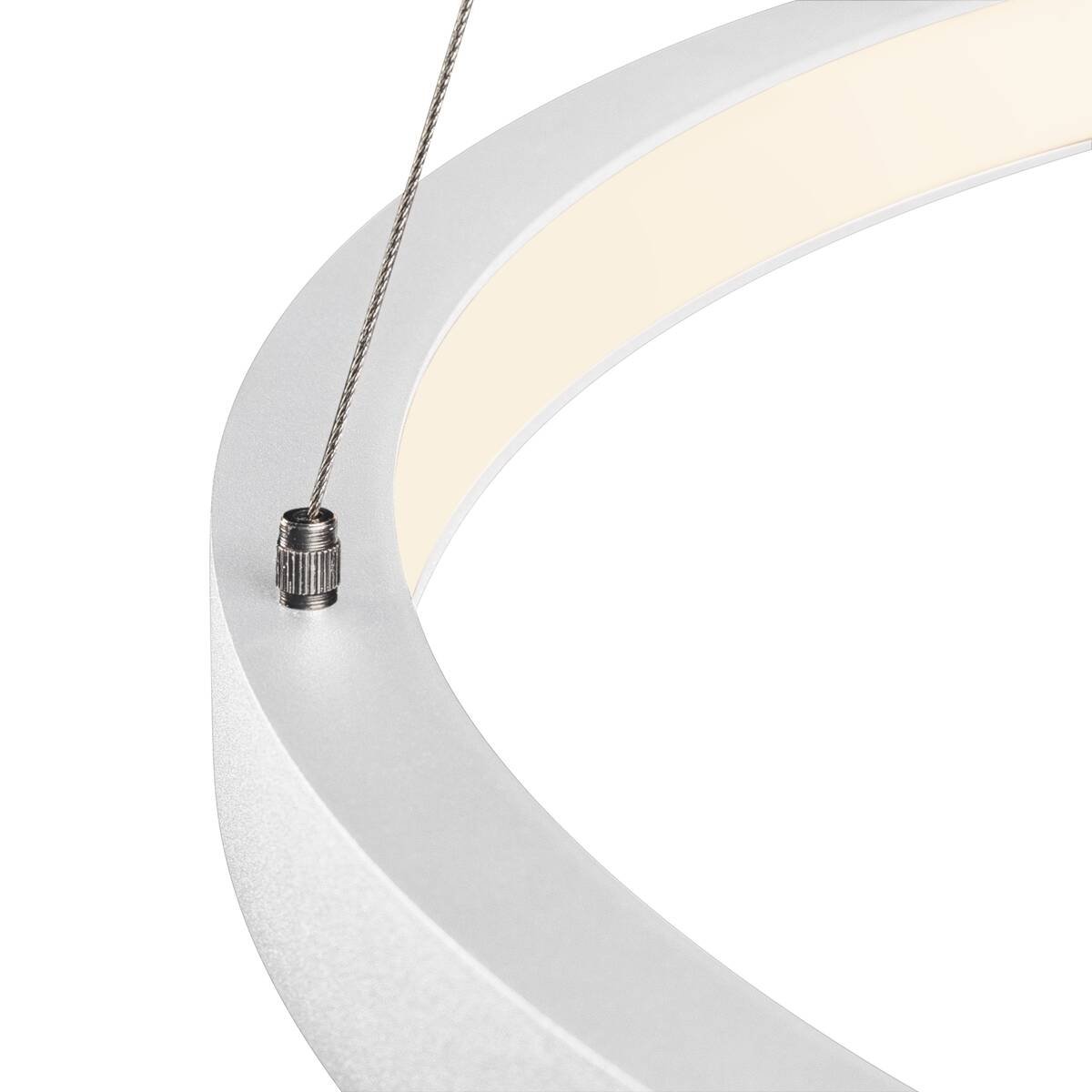 LA 1002910 ONE 60 DALI Indoor, závěsné LED svítidlo, bílé, 3000/4000K - BIG WHITE (SLV) (obrázek 5)