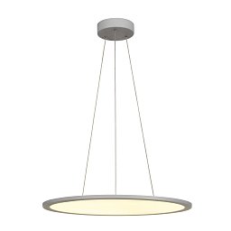 Obrázek pro produkt PANEL 60 DALI Indoor, závěsné LED svítidlo kruhové, šedé, 3000K - BIG WHITE (SLV)