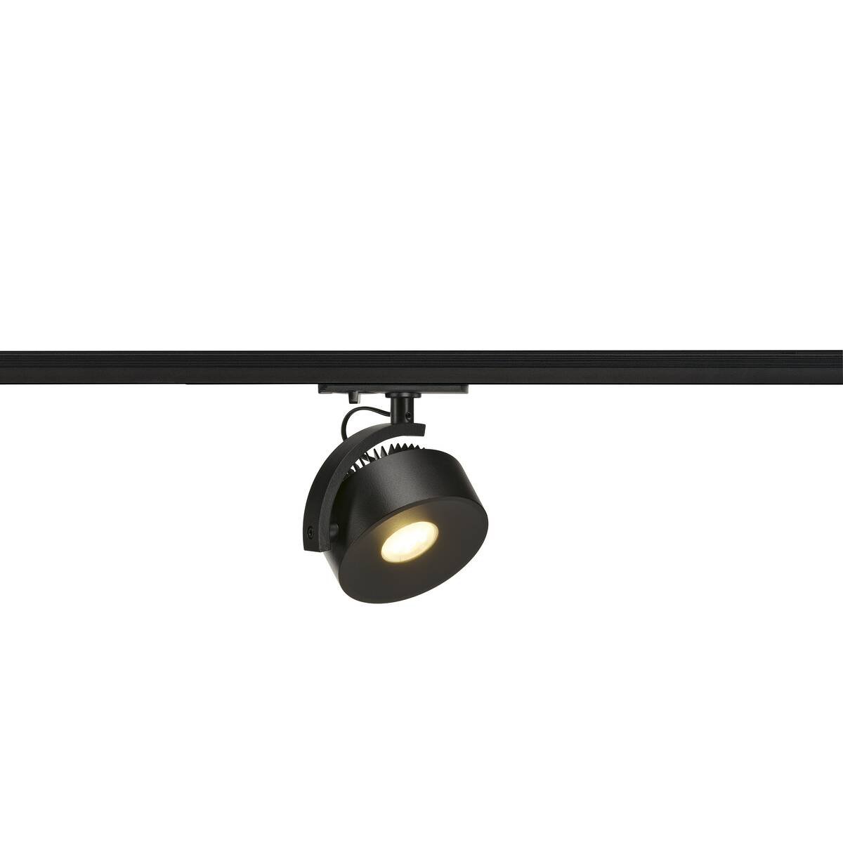 LA 1002854 1~ KALU TRACK Indoor, 1fázové LED svítidlo, černé, 3000K, vč. 1fáz. adaptéru - BIG WHITE (SLV)