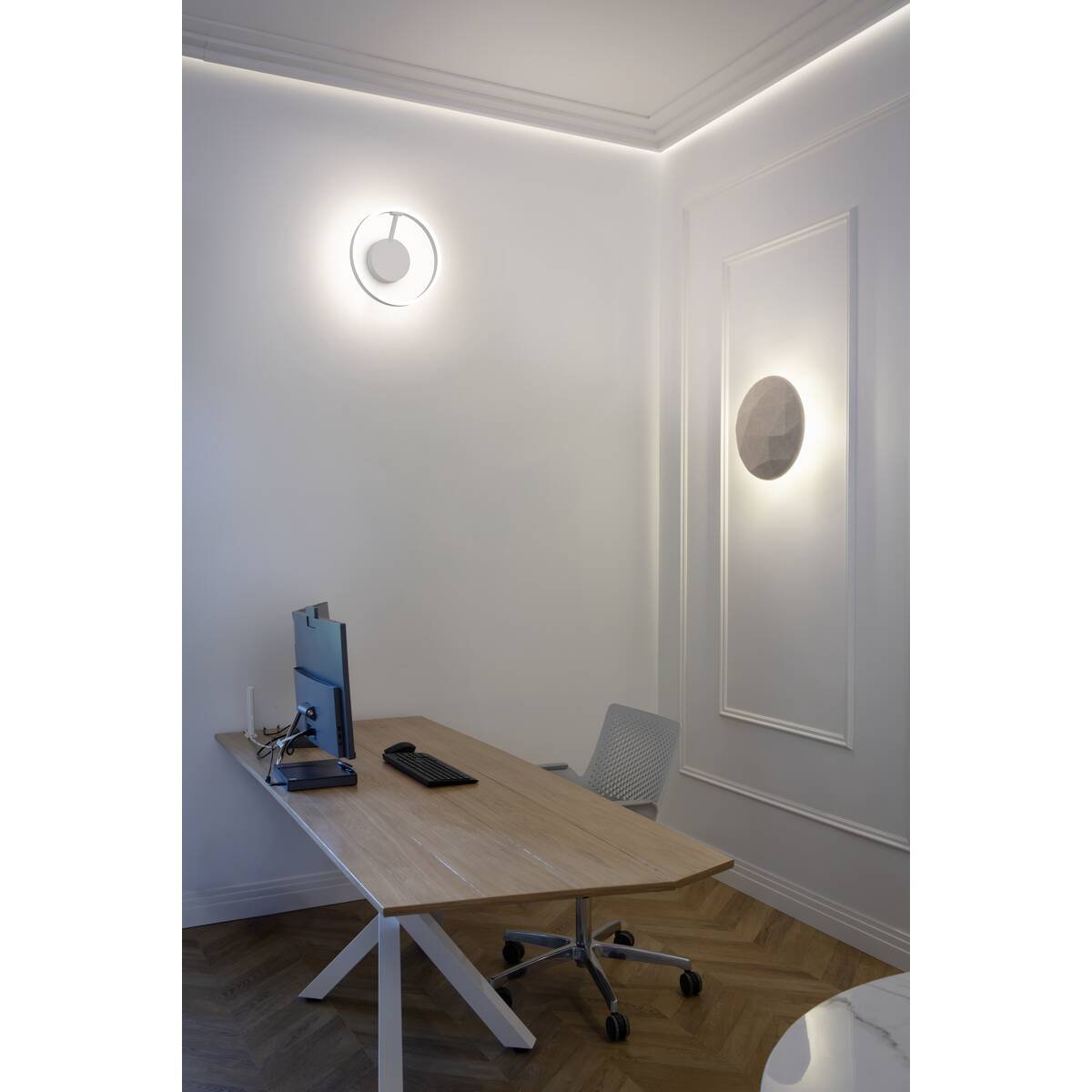 LA 1002917 ONE 40 DALI Indoor, nástěnné LED svítidlo, bílé, 3000/4000K - BIG WHITE (SLV) (obrázek 12)