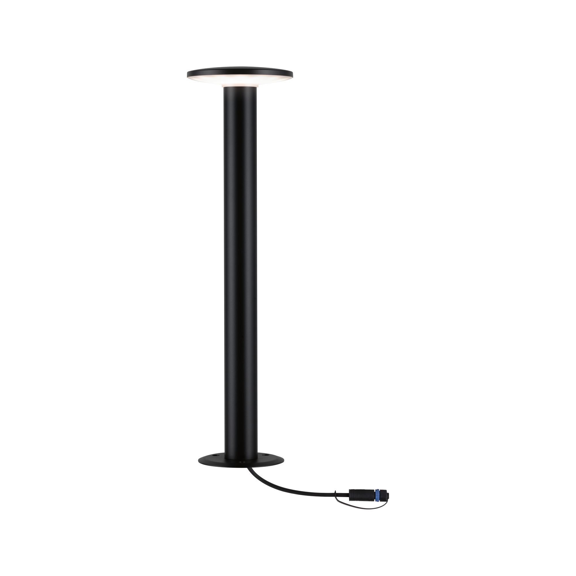 P 94312 Svítidlo stojací venkovní Plug & Shine Plate antracit 3000K 6,1W 24V IP44 - PAULMANN