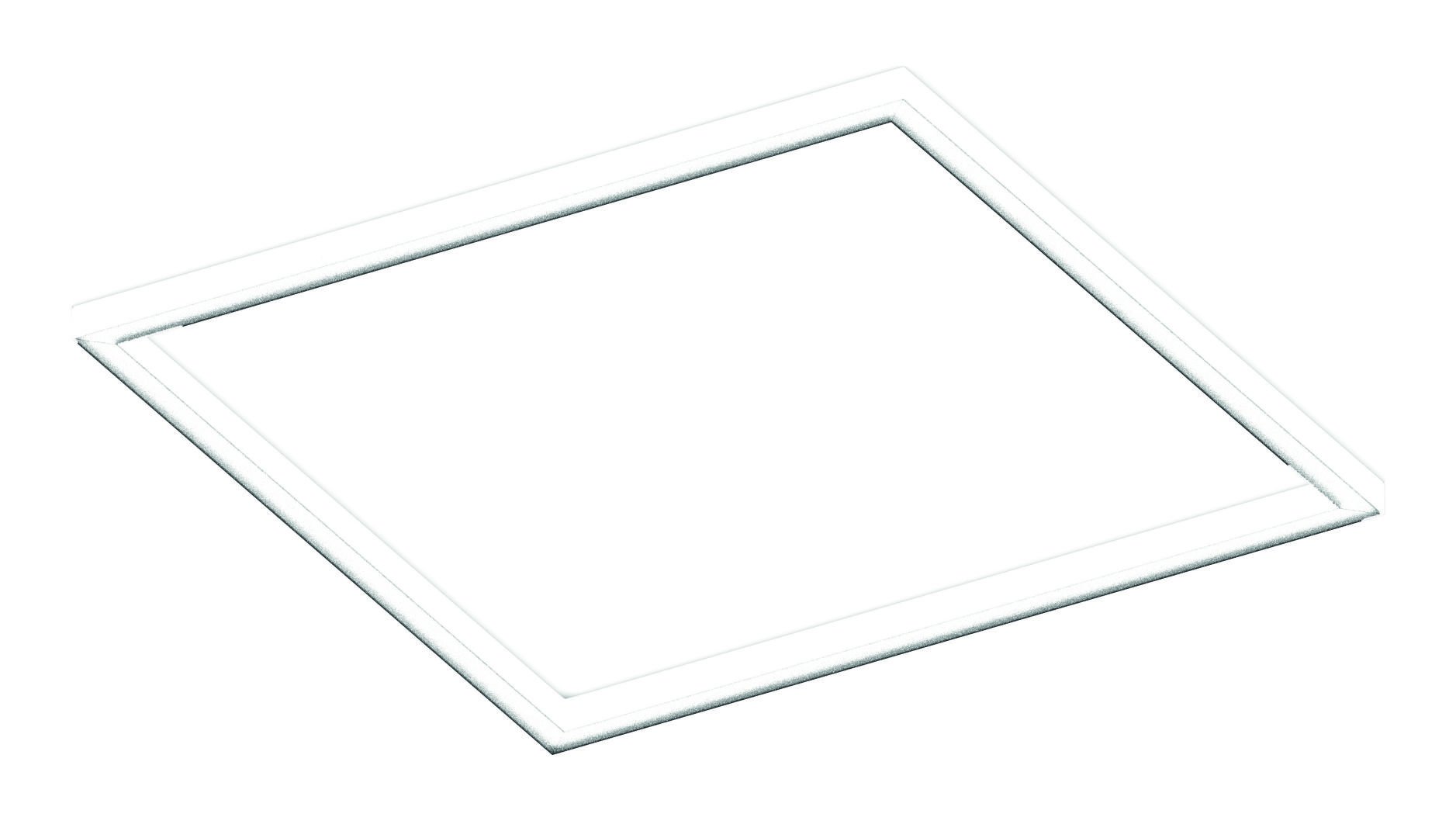 Levně NOVA 103337.01 P-30 Stropní / nástěnné svítidlo P-30 READY quadrato 83x83cm 32W 3000K 3110lm bílé - NOVALUX