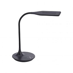 Obrázek pro produkt RAFAEL LED stolní lampa v černé, flexibilní rameno s měnitelnou teplotou barvy světla a stmívaním 2700-5000K - LEUCHTEN DIREKT / JUST LIGHT