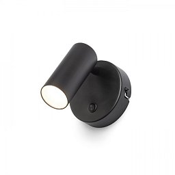 Obrázek pro produkt ///      TAPIO I R nástěnná černá 230V LED 4.5W 3000K - RED - DESIGN RENDL