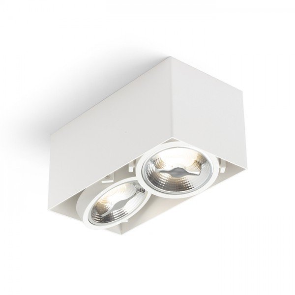 RED R13362 JAMES II DIMM stropní matná bílá 230V LED 2x15W 24° 3000K - RED - DESIGN RENDL (obrázek 2)