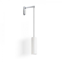 Obrázek pro produkt HUDSON nástěnná bílá chrom 230V E27 28W - RED - DESIGN RENDL
