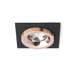 Obrázek pro produkt SHARM SQ I zápustná černá měď/měď 230V LED 10W 24° 3000K - RED - DESIGN RENDL