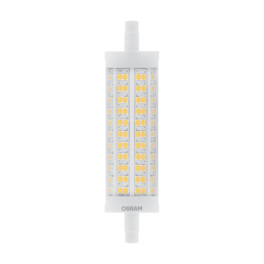 RED G13468 OSRAM LINE 118mm DIMM čirá 230V R7s LED EQ150 2700K - DESIGN RENDL