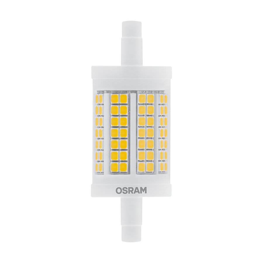 RED G13467 OSRAM LINE 78mm DIMM čirá 230V R7s LED EQ100 2700K - DESIGN RENDL
