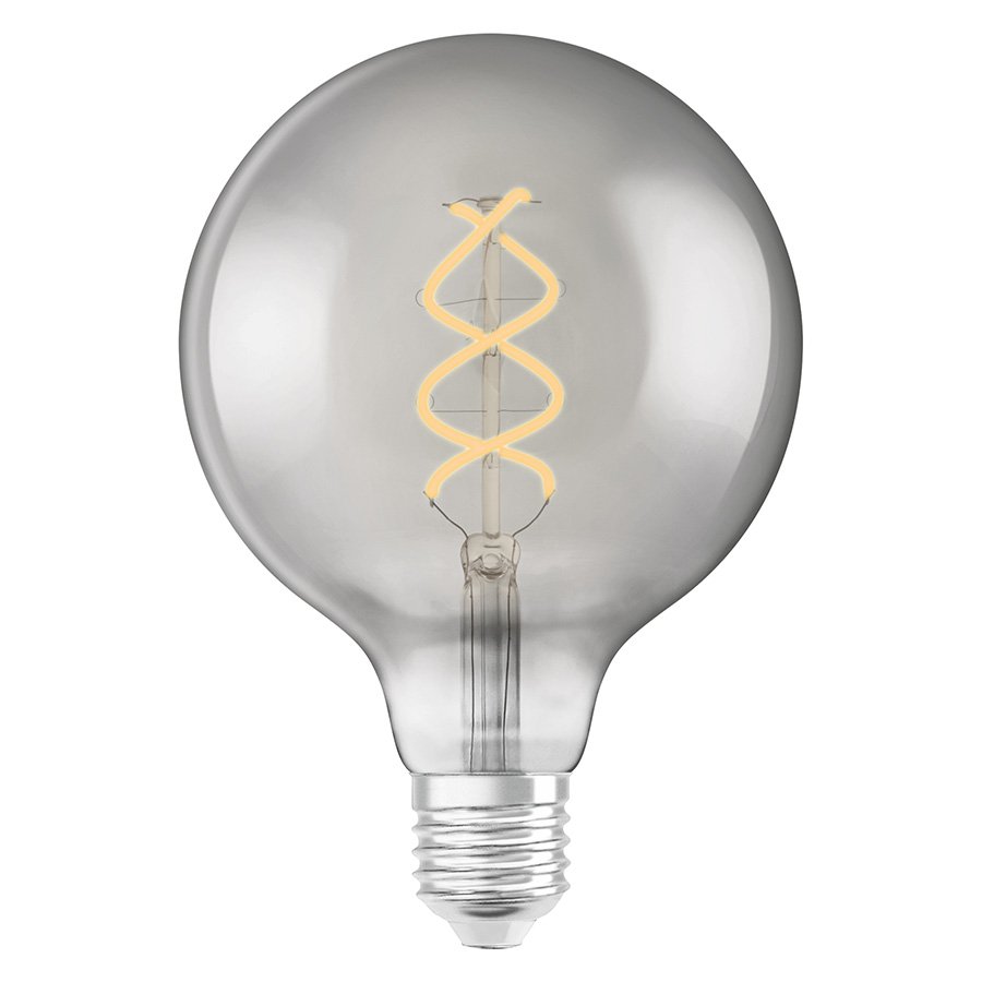 Levně RED G13459 OSRAM Vintage Globe 125 SPIRAL kouřová 230V E27 LED EQ15 1800K - DESIGN RENDL