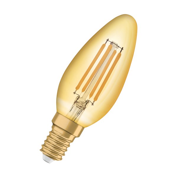 Osram LED žárovka E14 svíčka Filament 4W = 35W 410lm 2400K Teplá bílá Dekorační Vintage