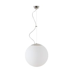 Obrázek pro produkt ADRIA L3 závěsné skleněné svítidlo nerez / bílá IP40 40W E27 - OSMONT