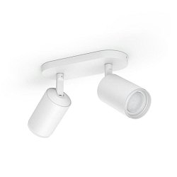 Obrázek pro produkt Hue Fugato Bluetooth SVÍTIDLO BODOVÉ 2xGU10 5,7W 350lm 2000-6500K, bílá - PHILIPS HUE (915005761301)