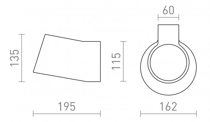 RED R13520 BENITA nástěnná sádrová 230V E14 25W - RED - DESIGN RENDL (obrázek 6)