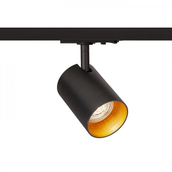 RED R13498 CONNOR pro jednookr. lištu černá/zlatá 230V LED GU10 10W - RED - DESIGN RENDL