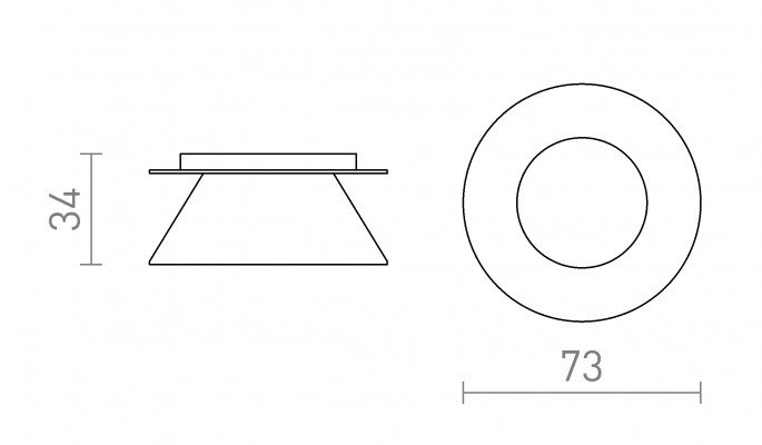 RED R13476 CANTO dekorativní kroužek černá  - RED - DESIGN RENDL (obrázek 3)