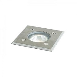 Obrázek pro produkt ORBU SQ 10 zápustná nerezová ocel 230V LED GU10 15W IP67 - RED - DESIGN RENDL