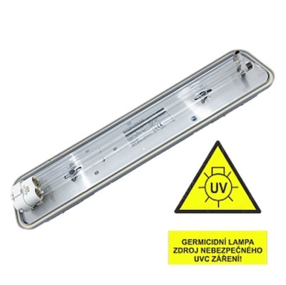 Levně NBB 910320300 NBB VICTORIA IP20 GERMICID UVC 254 nm 1x18W (kompletní zářič UVC)