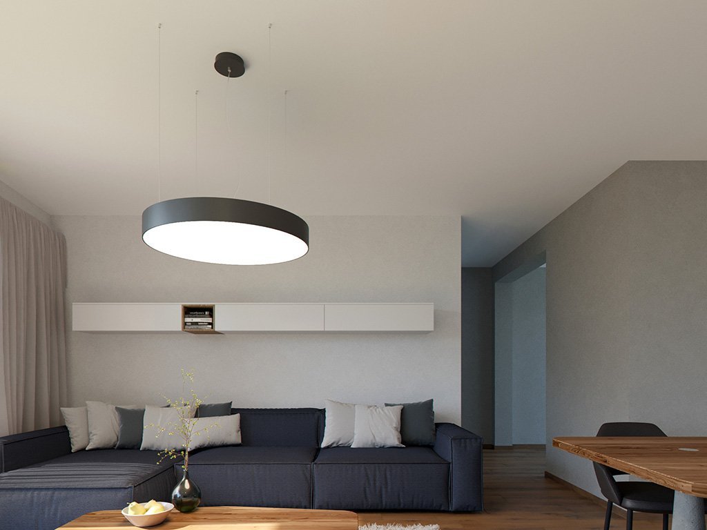 LED2 1271553D LED2 MONO 100, B 153W 2CCT 3000K/4000K - DALI/PUSH - stmívatelné - LED2 Lighting (obrázek 5)
