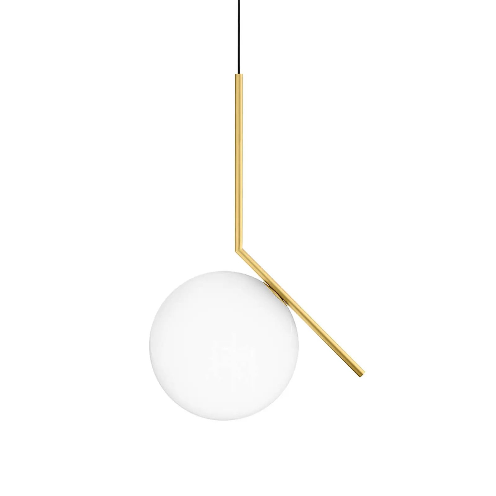 FLOS DEC F3176059 Designové závěsné svítidlo IC Suspended 2 mosaz 205W E27 - FLOS Decorative